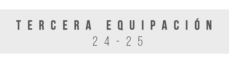 tercera equipación 24 - 25